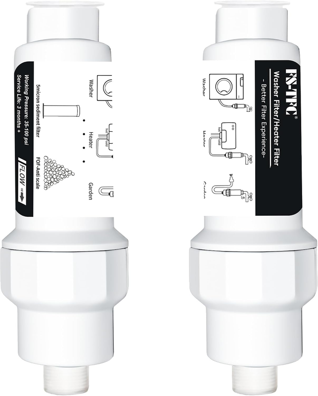 Garden Hose Filter for Washing Machine, RV, Pool & Pet – High-Efficiency Sedimen
