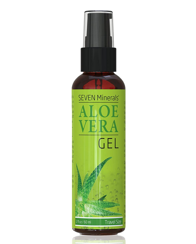 Organic Aloe Vera Gel From Freshly Cut 100% Pure Aloe - 2 Fl Oz - Hi