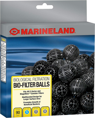 Bio-Filter Balls, 90 Count, Support Biological Aquarium Filtration, Rite-Size S,