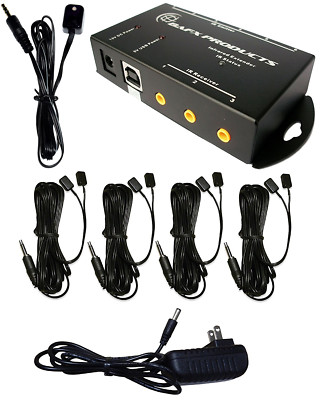 Infrared IR Repeater / Remote Control Extender - 8 emitters & 1 receiver