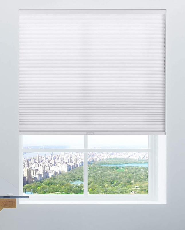 Calyx Interiors Cordless Honeycomb 9/16-Inch Cellular Shade, 34-Inch Width by 60