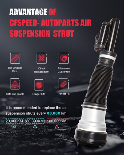 4PCS Front & Rear Air Suspension Shock Strut For Mercedes W220 S430 S500 S65 AMG