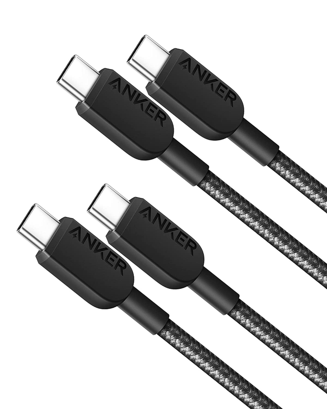 USB C to USB C Cable,Type-C Fast Charging Cord (3FT,2Pack) for iPhone 16/15 Seri