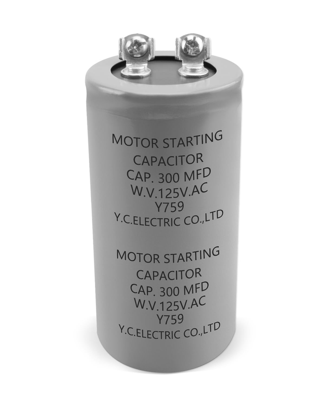 Motor Starting Capacitor 300MFD 125VAC for HVAC CD60