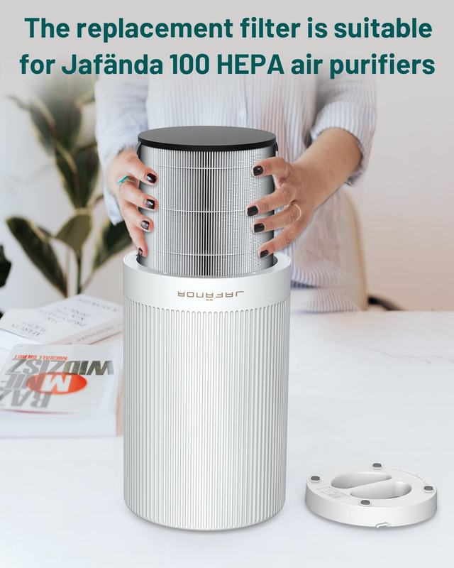 Jafanda Air Purifiers for Home Bedroom,True HEPA Coverage 450 sqft,Jafanda Air P