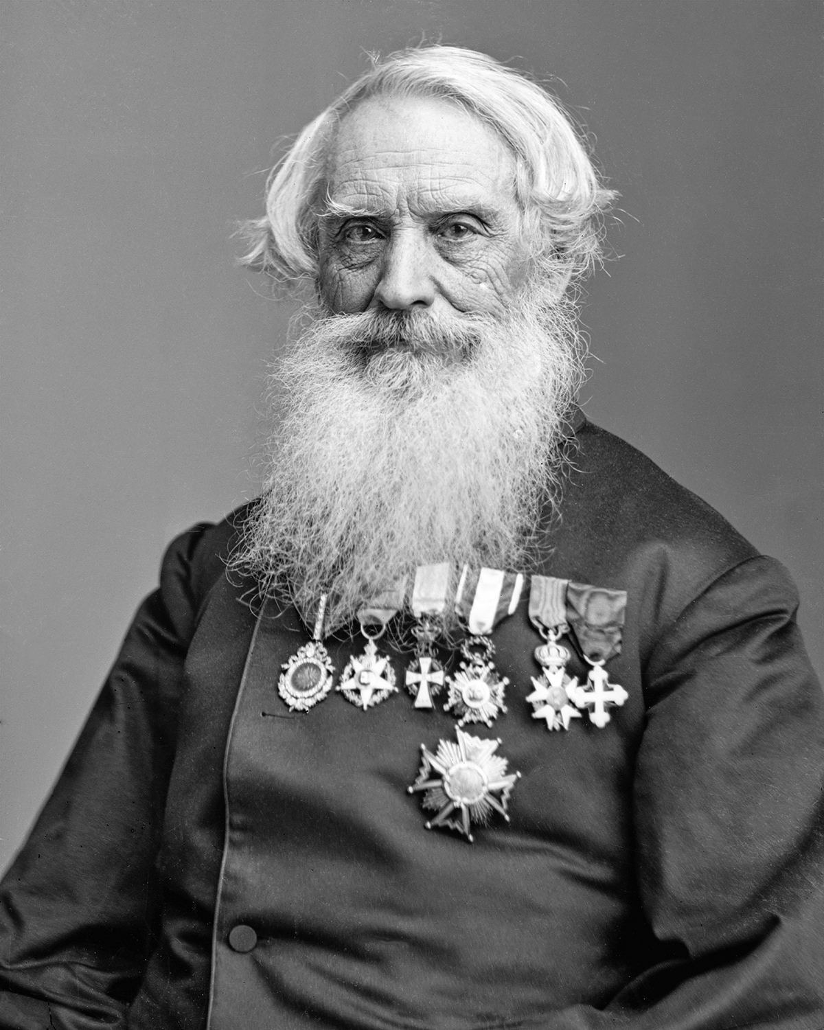 Samuel Morse Portrait 8"x10" Photograph Print 8x10 American inventor and painter