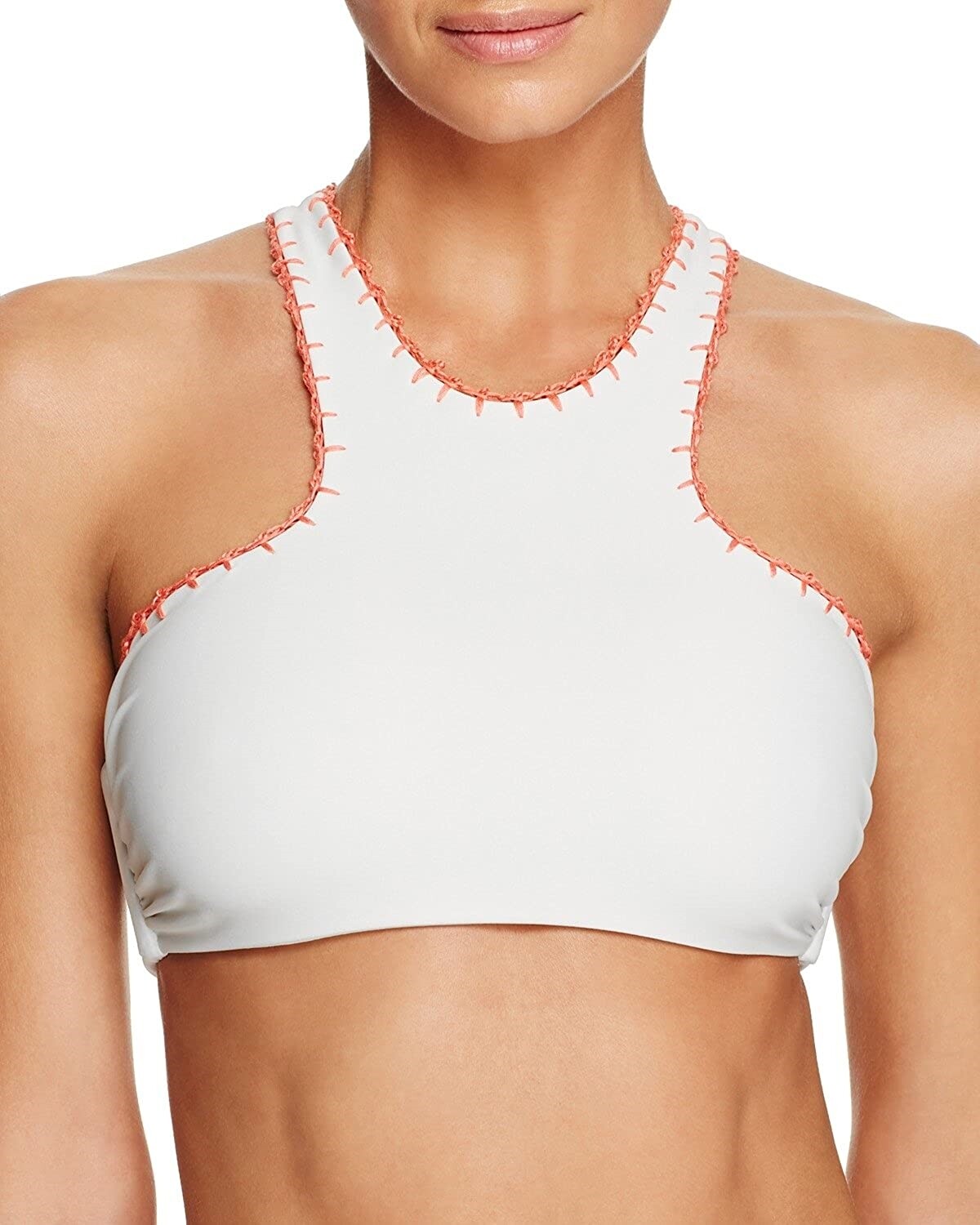 Lovers+Friends 262181 Women's Criss Cross Crochet Bikini Top Swimwear Size L