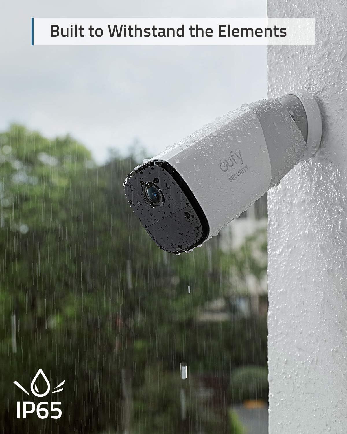 eufy 2K Wireless Home Security Add-on Camera for eufyCam 2 Pro Night Vision IP67