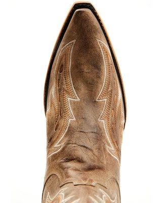 Pre-owned Dan Post Men's Racer Tall Western Boot - Snip Toe - Dp7013 11 Ee In Brown