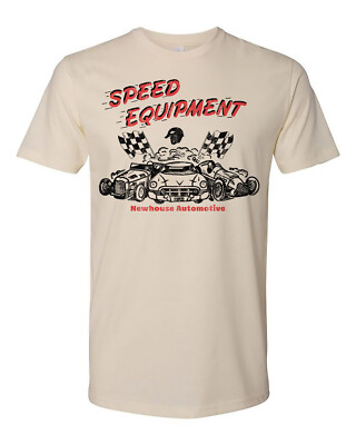 T Shirt 100% Cotton Hot Rod Newhouse Automotive Drag Race Racing Speed Shop