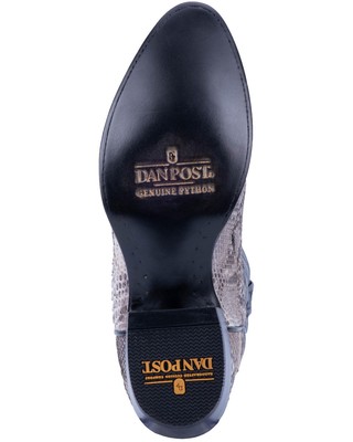 Pre-owned Dan Post Men's Manning Western Boot - Medium Toe Python 7 D