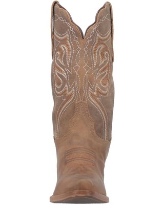 Pre-owned Dan Post Women's Karmel Western Boot - Snip Toe - Dp80051 6 M In Brown