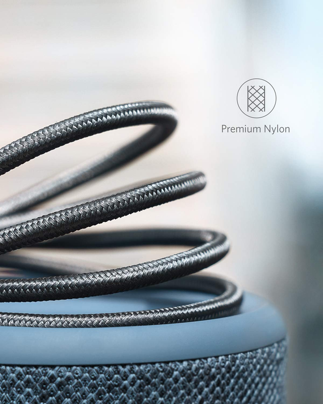 USB Type C Cable,  [2-Pack 6Ft] Premium Nylon USB-C to USB-A Fast Charging Type