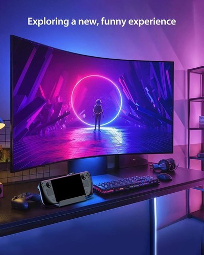 Antank 6-in-1 Steam Deck Dock with HDMI 2.0 4K@60Hz，100W PD Charging+USB-A,USB-C