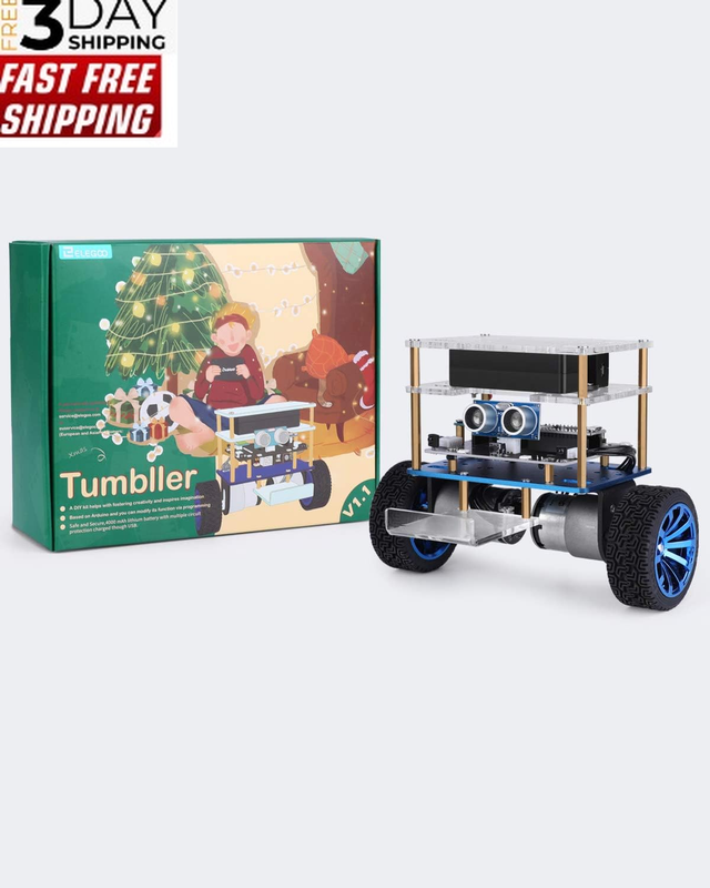 UNO R3 Project Smart Robot Car Kit V4 Tumbller Self-Balancing Robot Car Kit Comp