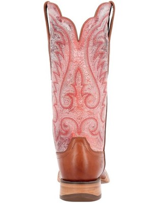 Pre-owned Durango Women's Arena Pro Western Boot - Broad Square Toe - Drd0454 In Red
