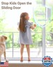 Sliding Door Lock Window Locks - 2 Pack Sliding Glass Door Lock for Child Safety Closet Door Security Locks for Kids Home Security Door Lock Safety Childproof for Inside Flip Door Latches Bar Stopper