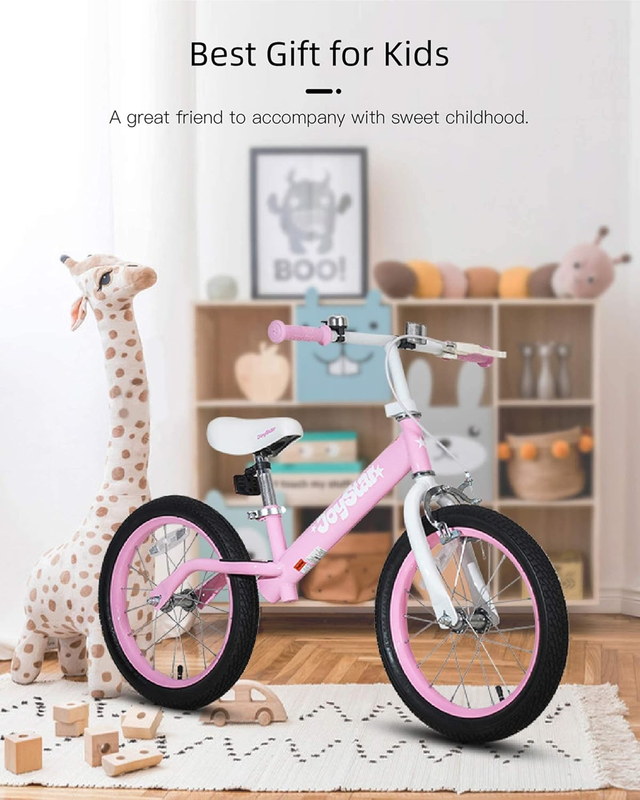 14/16 Inch Balance Bike for Toddlers and Kids Ages 3-8 Years Old Boys and Girls