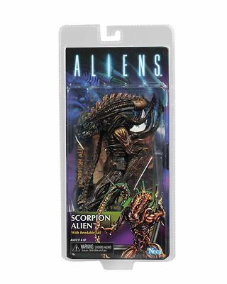 NECA Scorpion Alien w Bendable Tail 7'' Action Figure Series 13 Aliens Collection