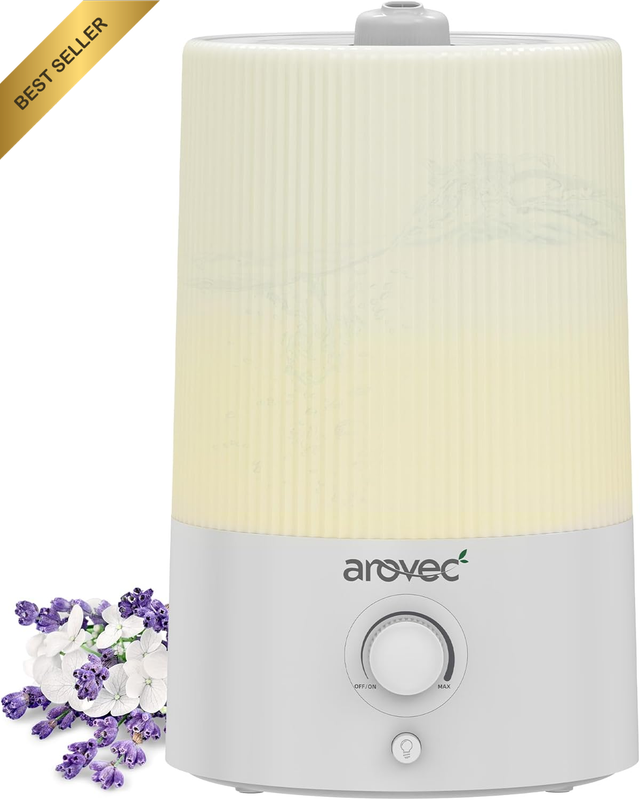 4L Top Fill Air Humidifier Cool Mist Oil Diffuser Bedroom