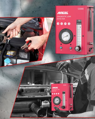 Ancel S3000 Automotive EVAP Smoke Machine Diagnostic Car Leak Detection Tester Ancel S3000 Automotive EVAP Smoke Machine Diagnostic Car Leak Detection Tester