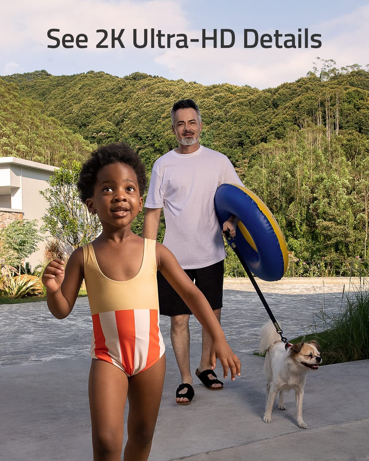 eufy Security Add-on Video Doorbell Dual Camera 2K Dual Motion Detection,Refurb