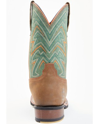 Pre-owned Dan Post Men's Arrowhead Western Performance Boot - Broad Square Toe - Dp6012 In Brown