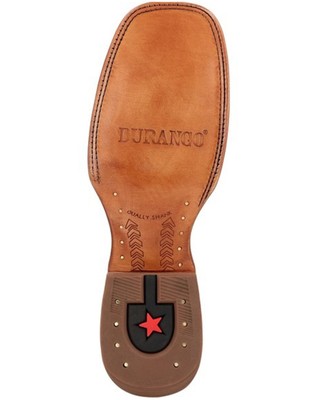 Pre-owned Durango Men's 13" Arena Pro&trade; Western Boot Broad Square Toe - Ddb0414 In Brown