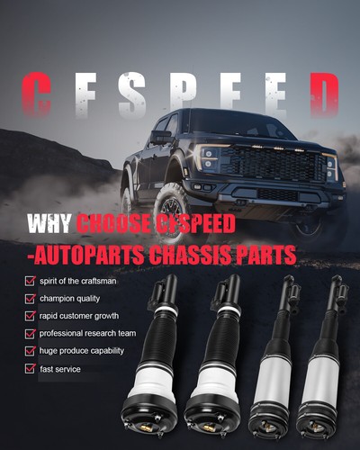 4PCS Front & Rear Air Suspension Shock Strut For Mercedes W220 S430 S500 S65 AMG