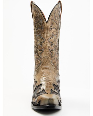 Pre-owned Dan Post Men's Lionell 13&quot; Western Boot - Snip Toe - Dp3190 In Gray