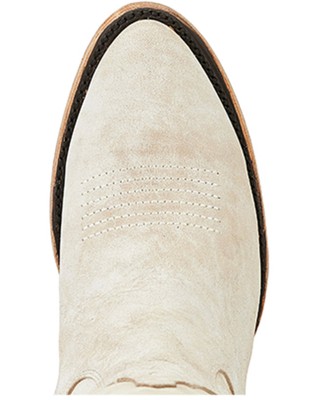 Pre-owned Lane Women's Monica Tall Western Boot - Medium Toe Ivory 11 M In White