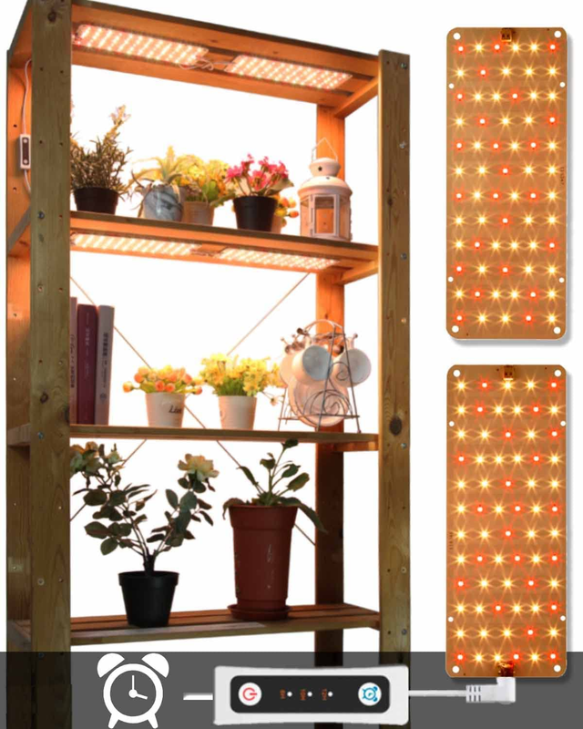 , 20w Ultra-thin Led Grow Lights For Indoor Plants Full Spectrum, 6/10