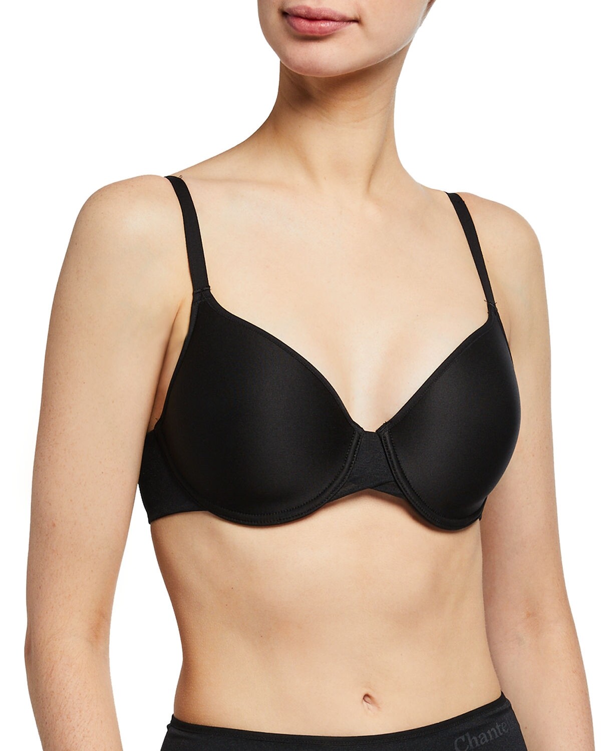 Chantelle 272211 Women's Black Prime 3/4 Spacer Molded Bra Size 34C