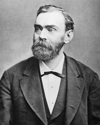 Alfred Nobel 8''x10'' Photograph Print 8x10