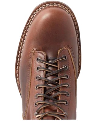 Pre-owned Whites White's Men's Boot Cutter 6" Lace-up Work Round Toe - C350ltt-mv-dsbrit In Brown