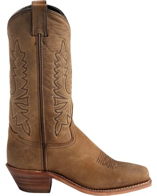 Pre-owned Abilene Women's Western Boot - Square Toe - 9011 In Green