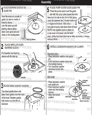 Bearing Sleeve, Crathco 3220 (Pack of 12) Juicer, Bubbler, Spray Machines - 043
