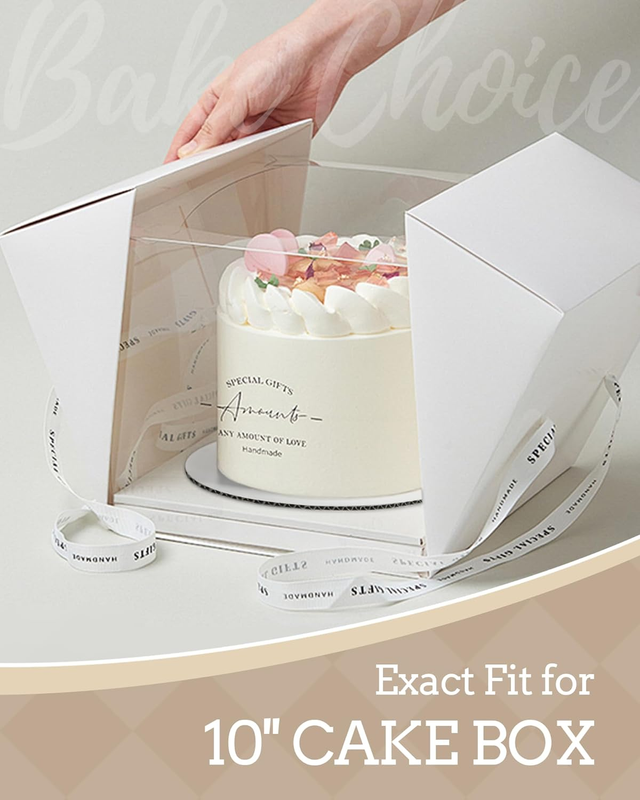 Cake Board 7 Pack Round, Cake Boards 10 inch, Waterproof and Oil-Proof Cake Plat
