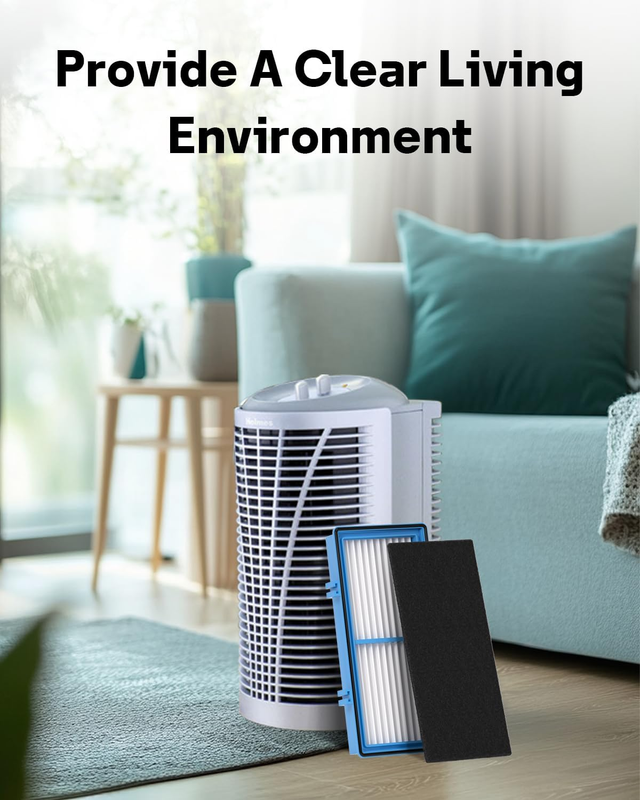 Aer1 Filter Replacement for Bionaire Holmes Air Purifiers, 2 True HEPA Filters +