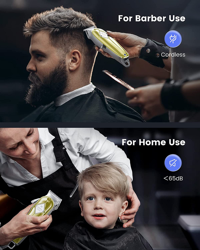 Limural Hair Clippers and Trimmer Combo - Professional Barber Fade Clipper + Zer