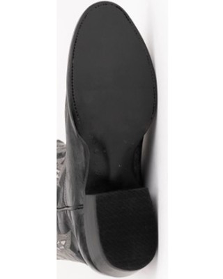 Pre-owned Ferrini Men's Remington Western Boot - Round Toe - 12111-04 In Black