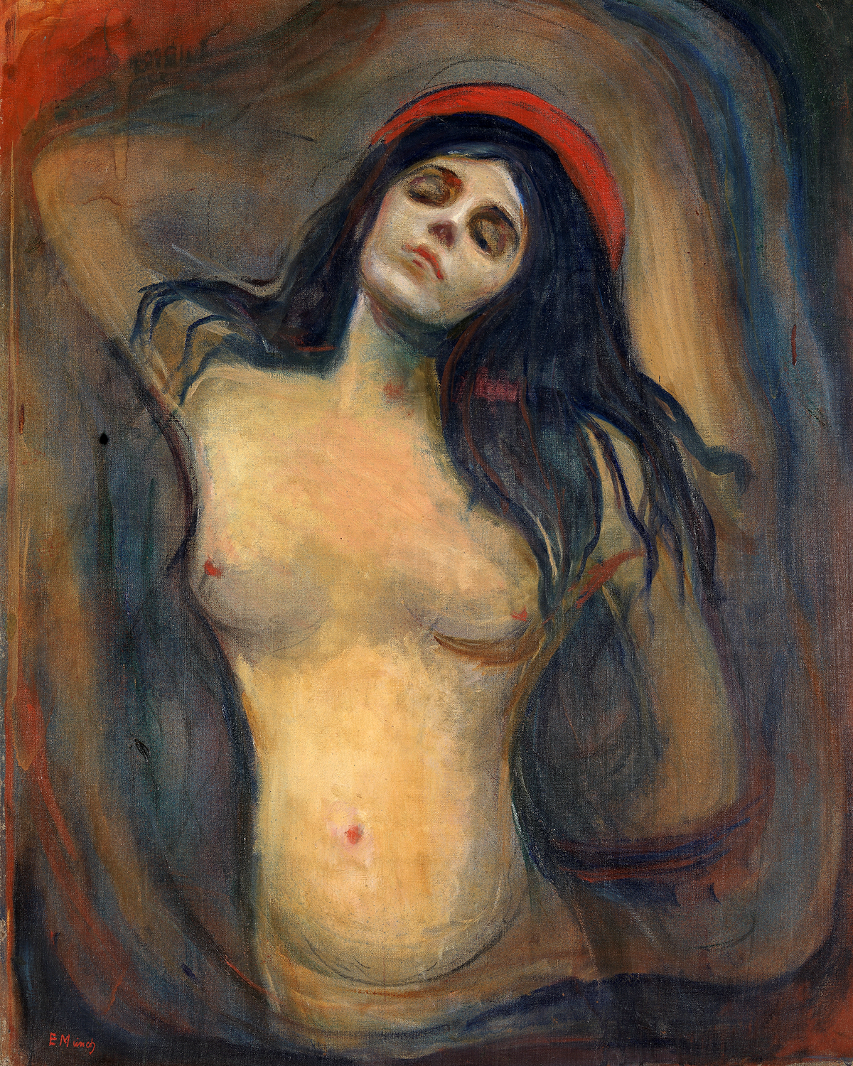 Madonna by Edvard Munch 8"x10" Art Print 8x10