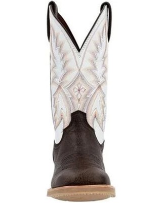 Pre-owned Durango Men's Rebel Pro Lite Western Performance Boot Broad Square Toe - Ddb0360 In White