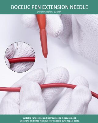 Electrical Back Probe Needles 8pcs Back Probe Kit Automotive For Instrument Part