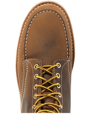 Pre-owned Whites Boot Men's 6&quot; Perry Lace-up Work Boot - Toe Brown 13 Ee