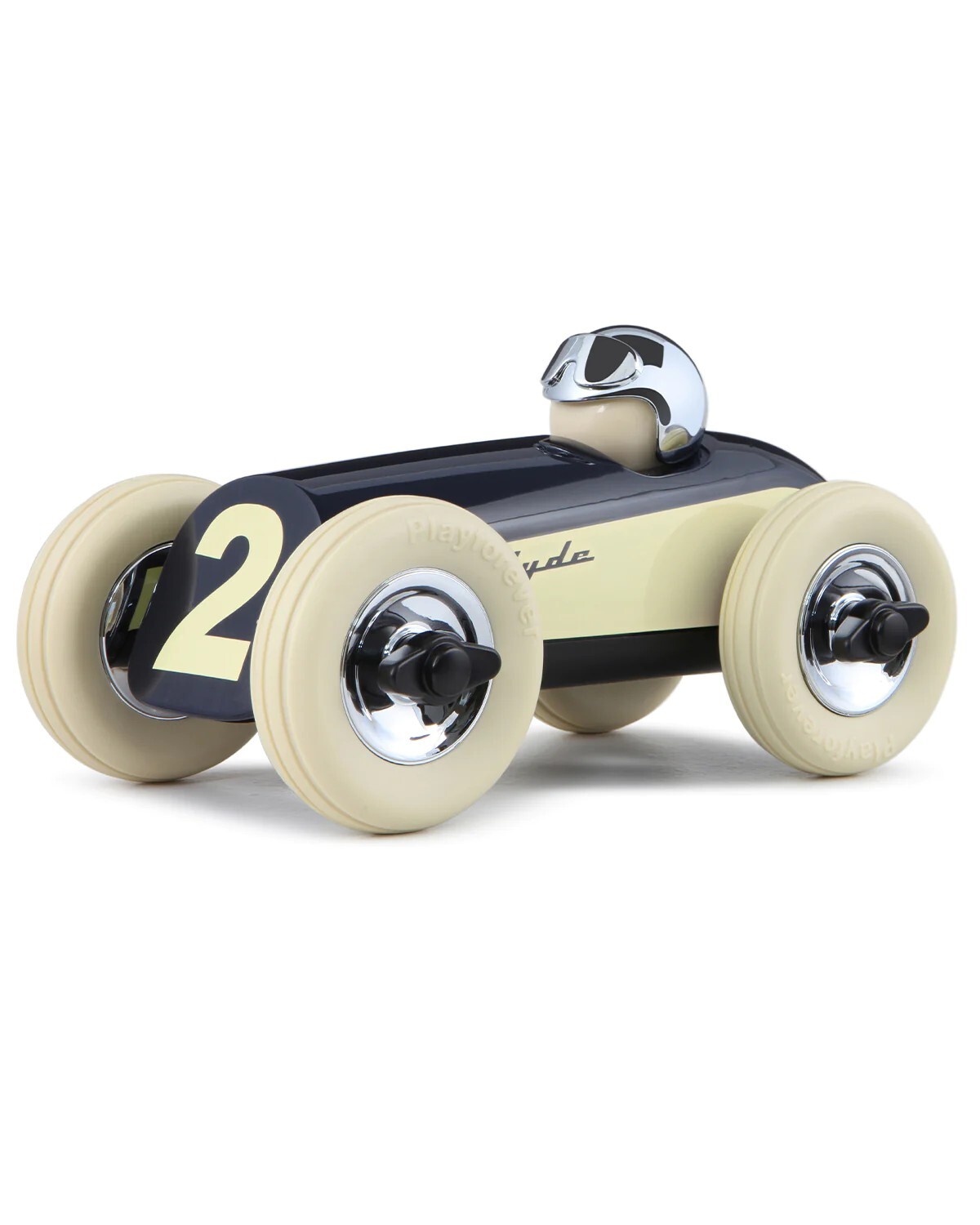playforever clyde　車おもちゃ PLAYFOREVER CLYDE Race Car #2 Navy Blue and White | eBay