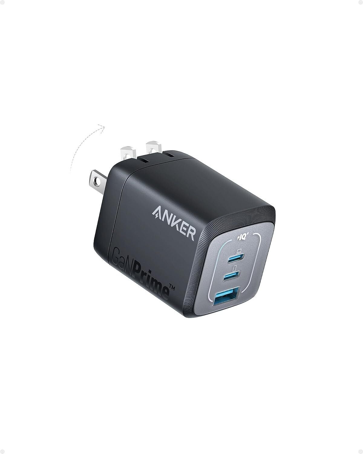 Anker Prime 67W USB C Wall Charger Adapter 3-Port GaN Charging for iPhone/Galaxy | eBay Anker Prime 67W USB C Wall Charger Adapter 3-Port GaN Charging for iPhone/Galaxy | eBay