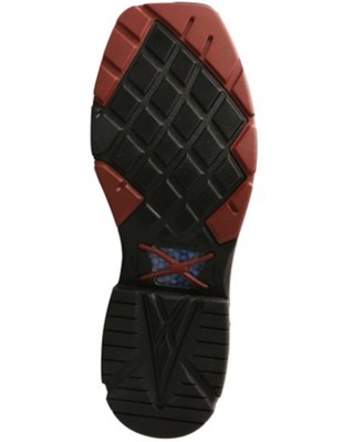 Pre-owned Twisted X Men's Camian Print Work Boot - Nano Composite Toe - Mxbn005 In Brown