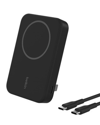 Belkin BoostCharge Pro 8000mAh Wireless Power Bank Qi2 MagSafe Compatible
