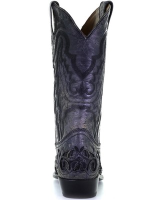 Pre-owned Corral Men's Exotic Alligator Western Boot - Snip Toe - A4116 In Black